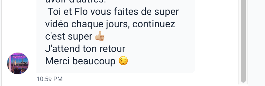Témoignage élève